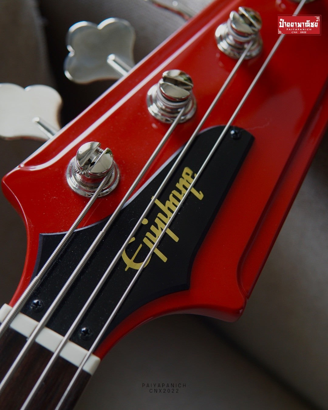 (USED) Epiphone Thunderbird '64 Ember Red