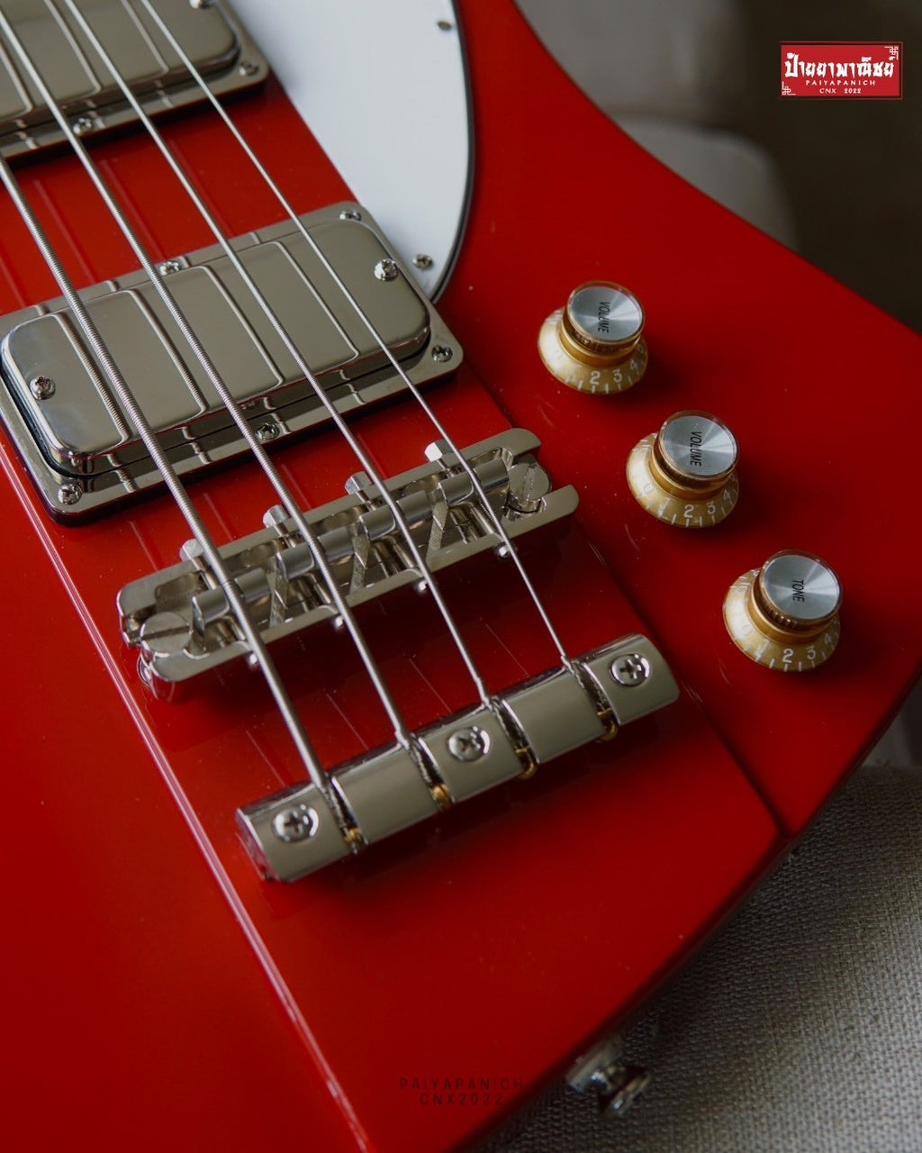 (USED) Epiphone Thunderbird '64 Ember Red