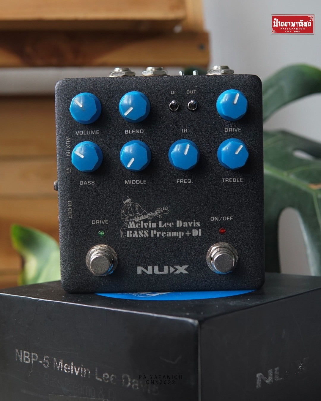 (USED) NUX Melvin Lee Davis Bass Preamp + DI (NBP-5)