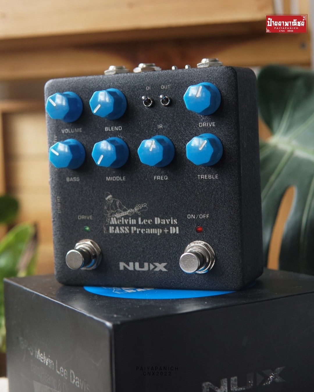(USED) NUX Melvin Lee Davis Bass Preamp + DI (NBP-5)