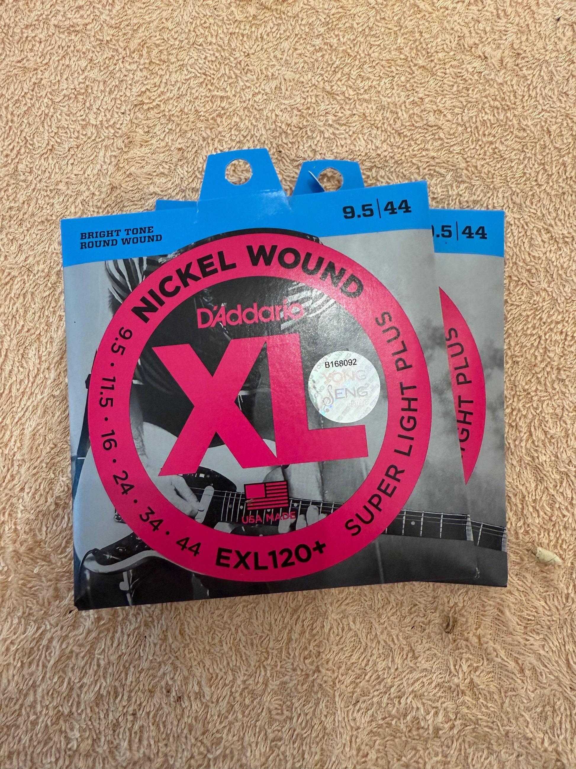 D’Addario Super Light Plus Electric Guitar Strings 9.5-44
