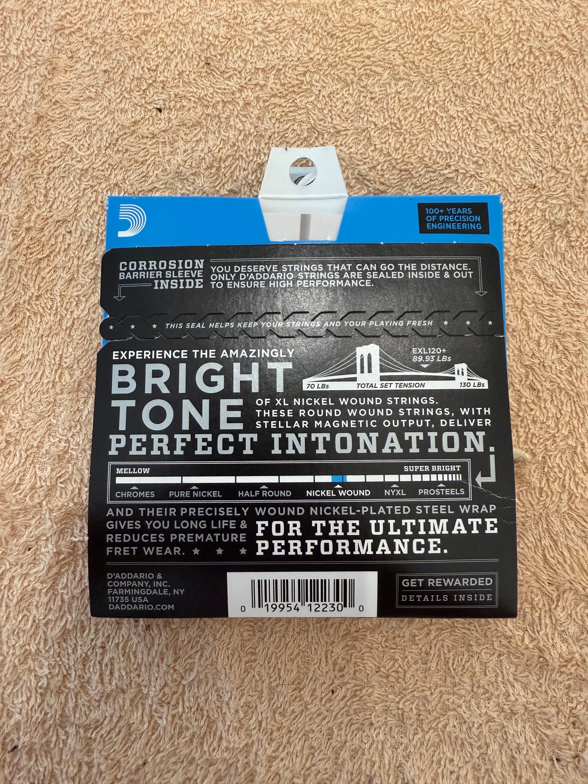 D’Addario Super Light Plus Electric Guitar Strings 9.5-44