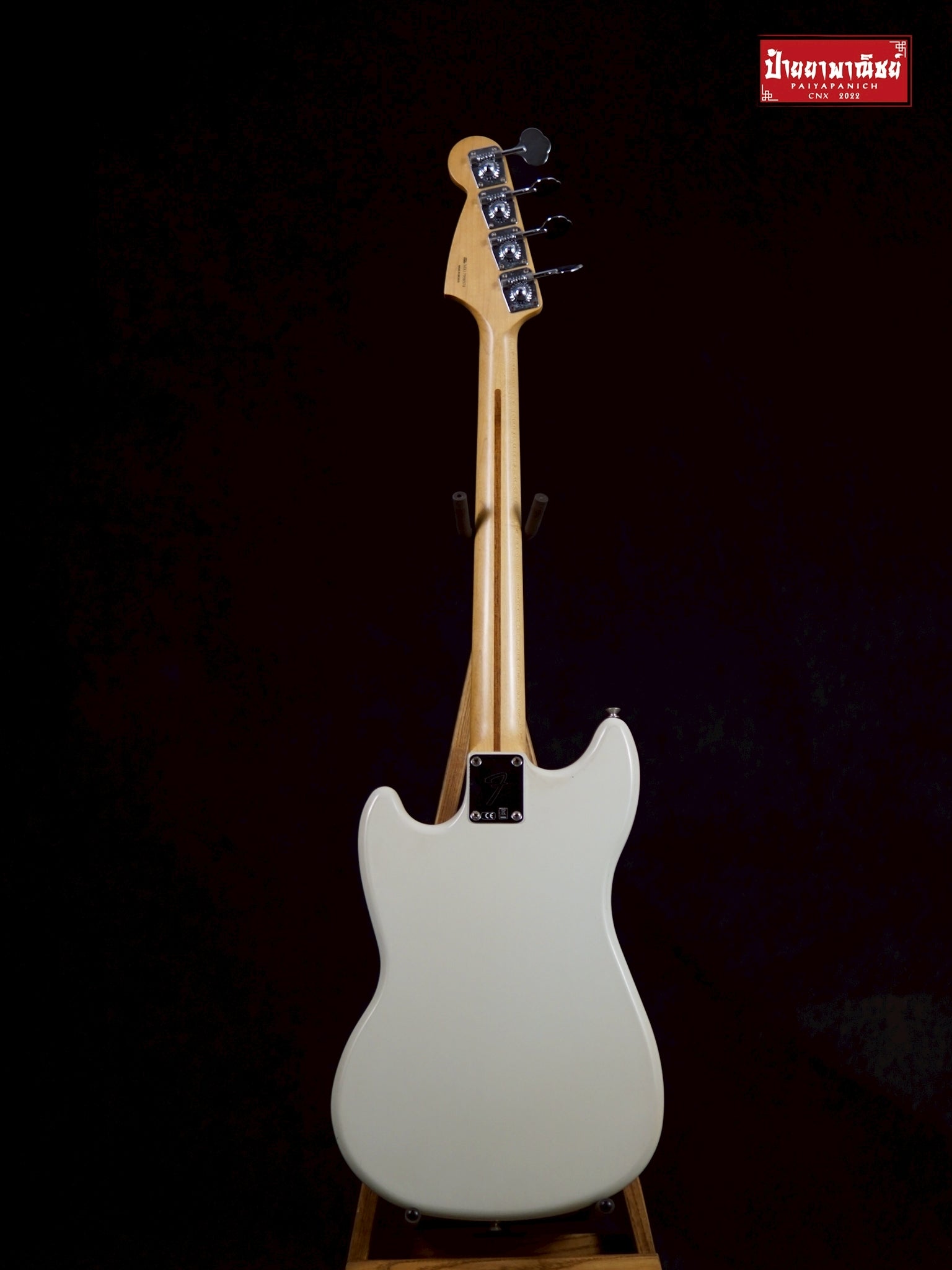 (USED) Fender Player Mustang® Bass PJ Olympic White