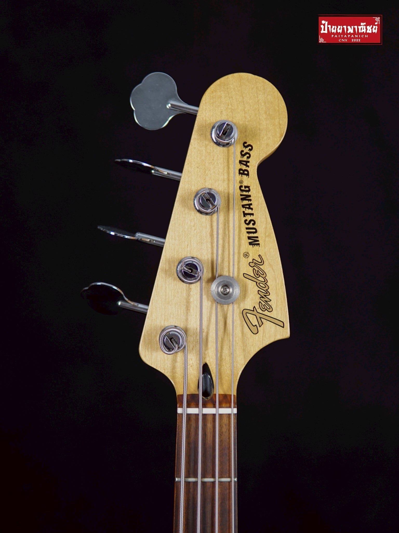 (USED) Fender Player Mustang® Bass PJ Olympic White