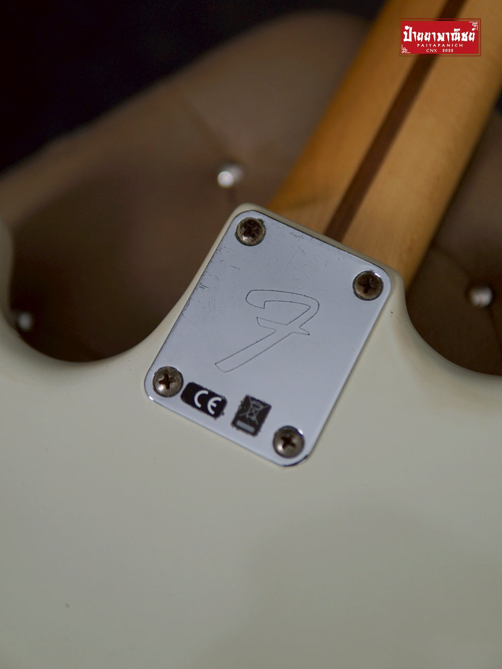 (USED) Fender Player Mustang® Bass PJ Olympic White