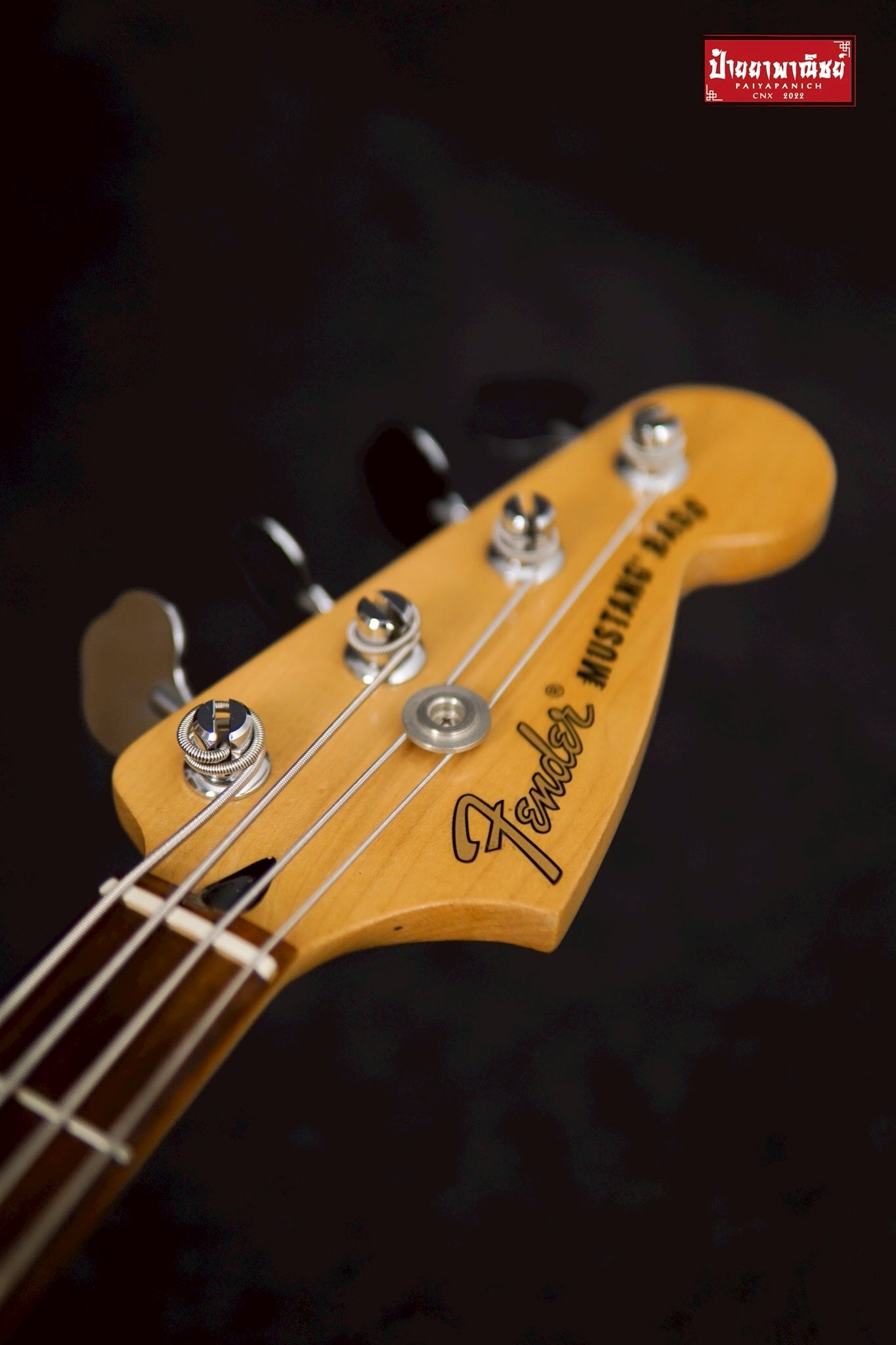 (USED) Fender Player Mustang® Bass PJ Olympic White