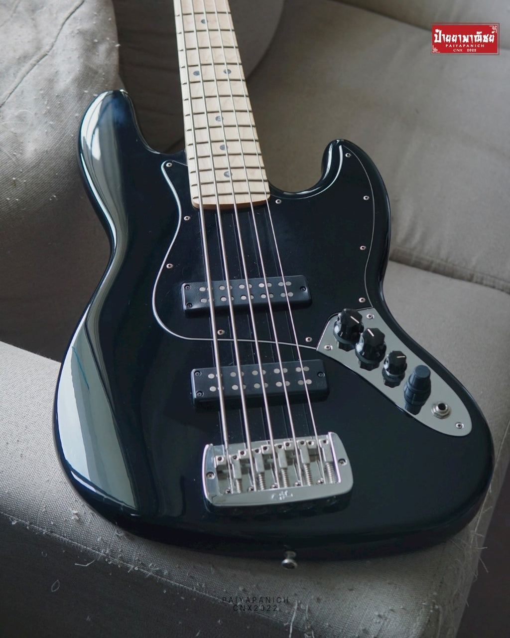 (USED) G&L USA JB-5 Black