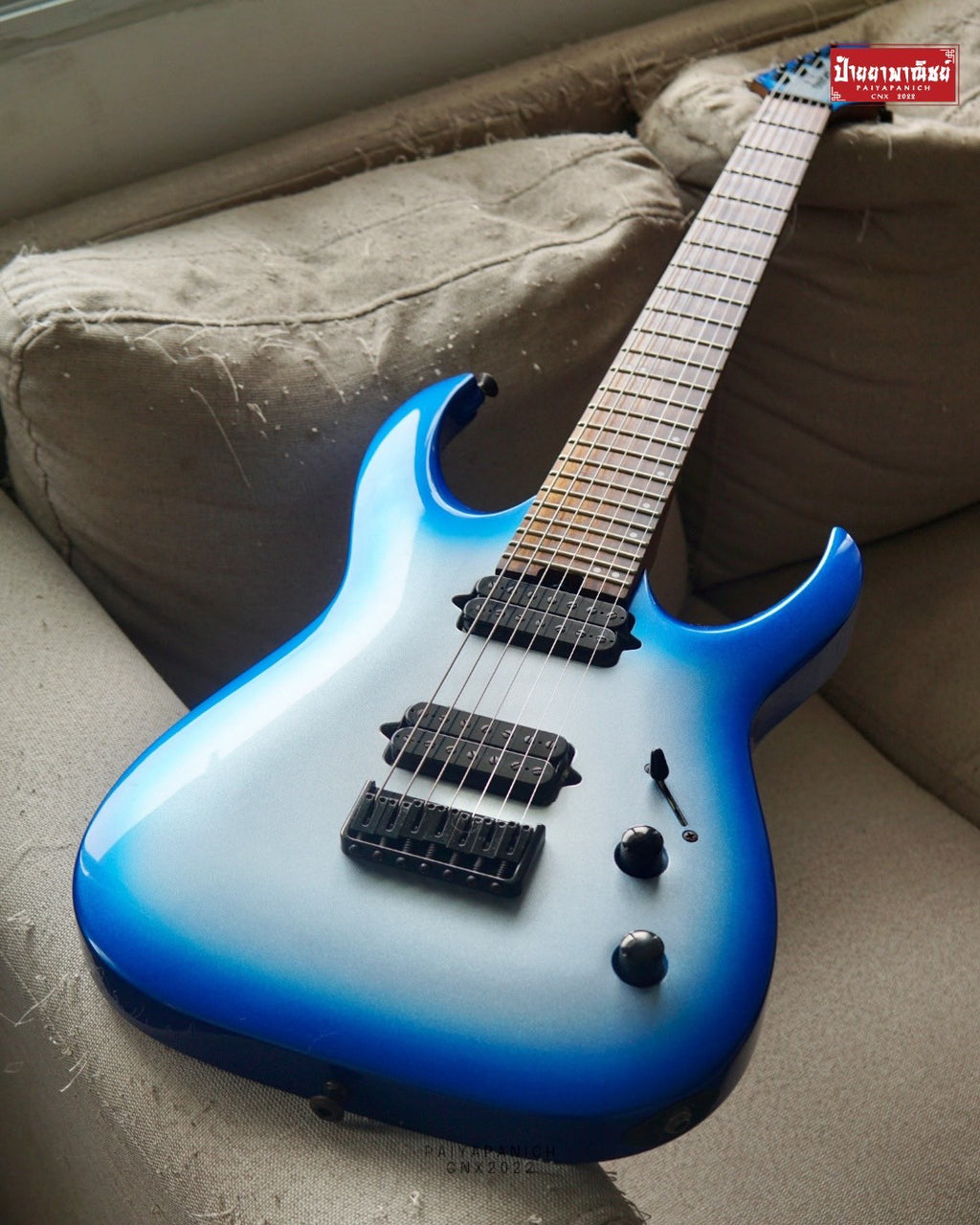 (USED) Jackson Series Signature Misha Mansoor Juggernaut HT7 Blue Sky Burst