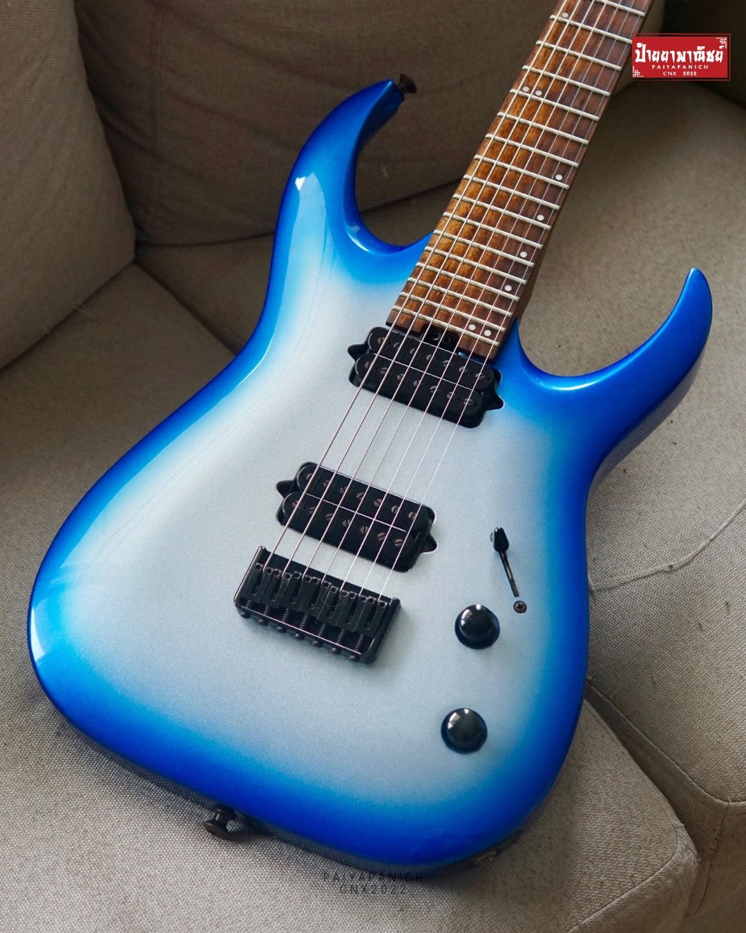 (USED) Jackson Series Signature Misha Mansoor Juggernaut HT7 Blue Sky Burst