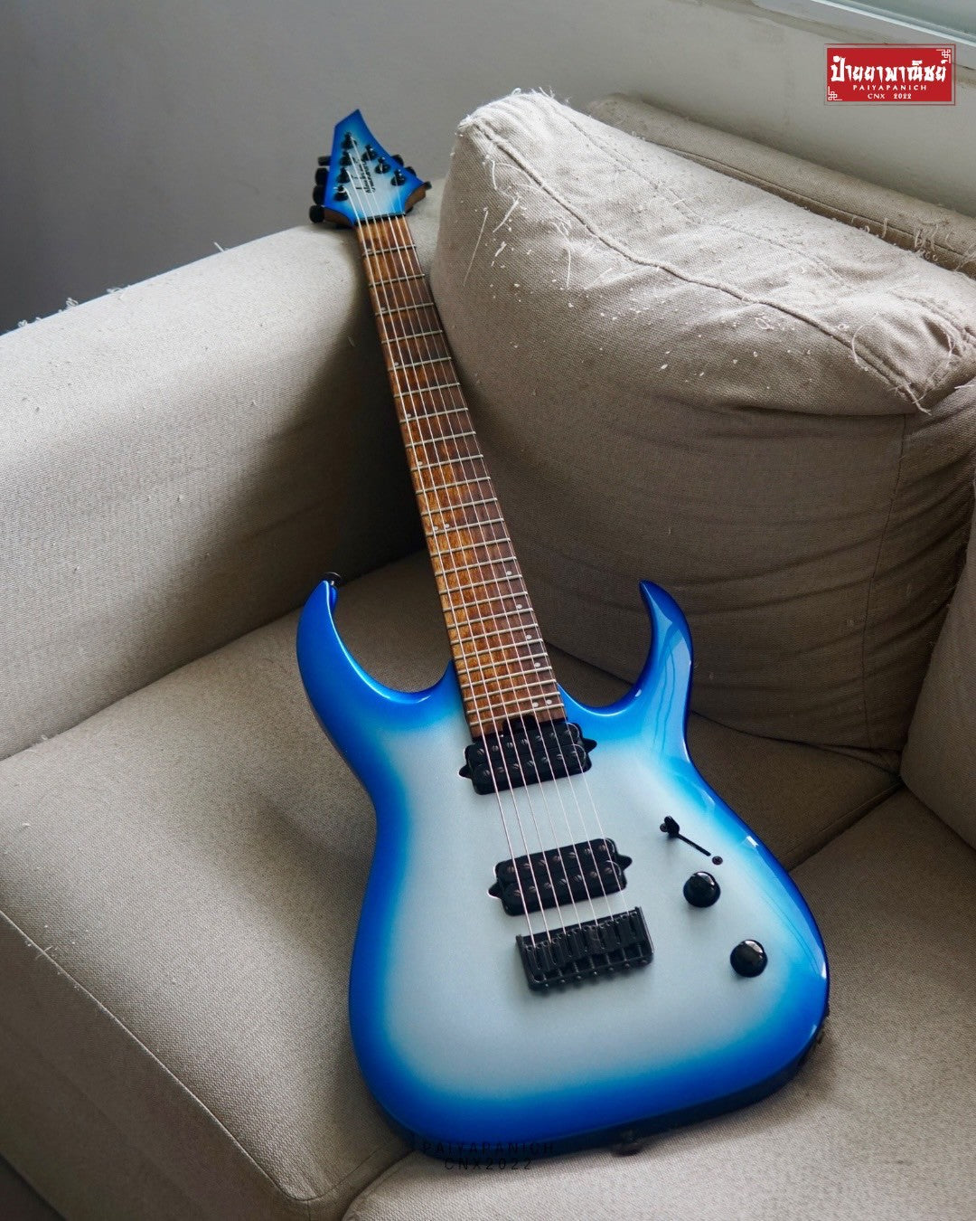 (USED) Jackson Series Signature Misha Mansoor Juggernaut HT7 Blue Sky Burst