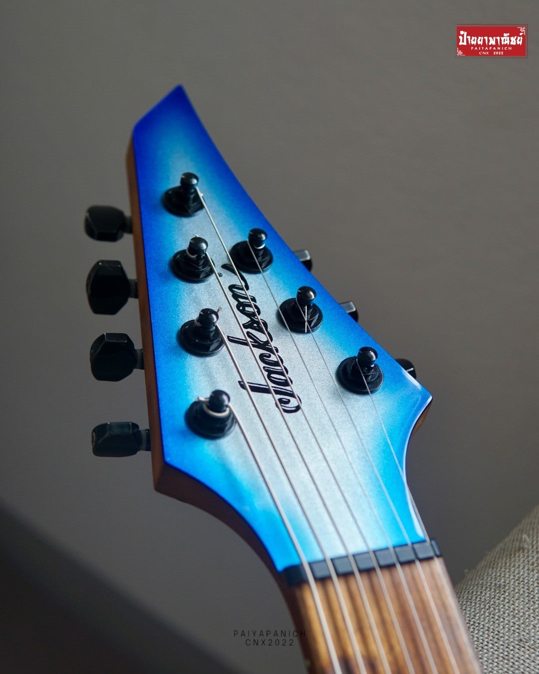 (USED) Jackson Series Signature Misha Mansoor Juggernaut HT7 Blue Sky Burst