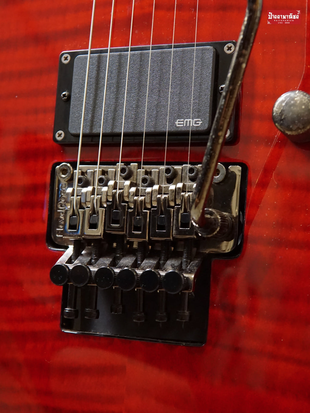 (USED) LTD M-300FM See Thru Red