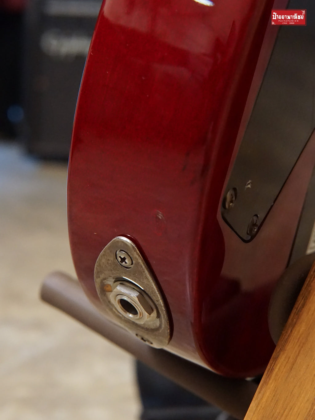 (USED) LTD M-300FM See Thru Red