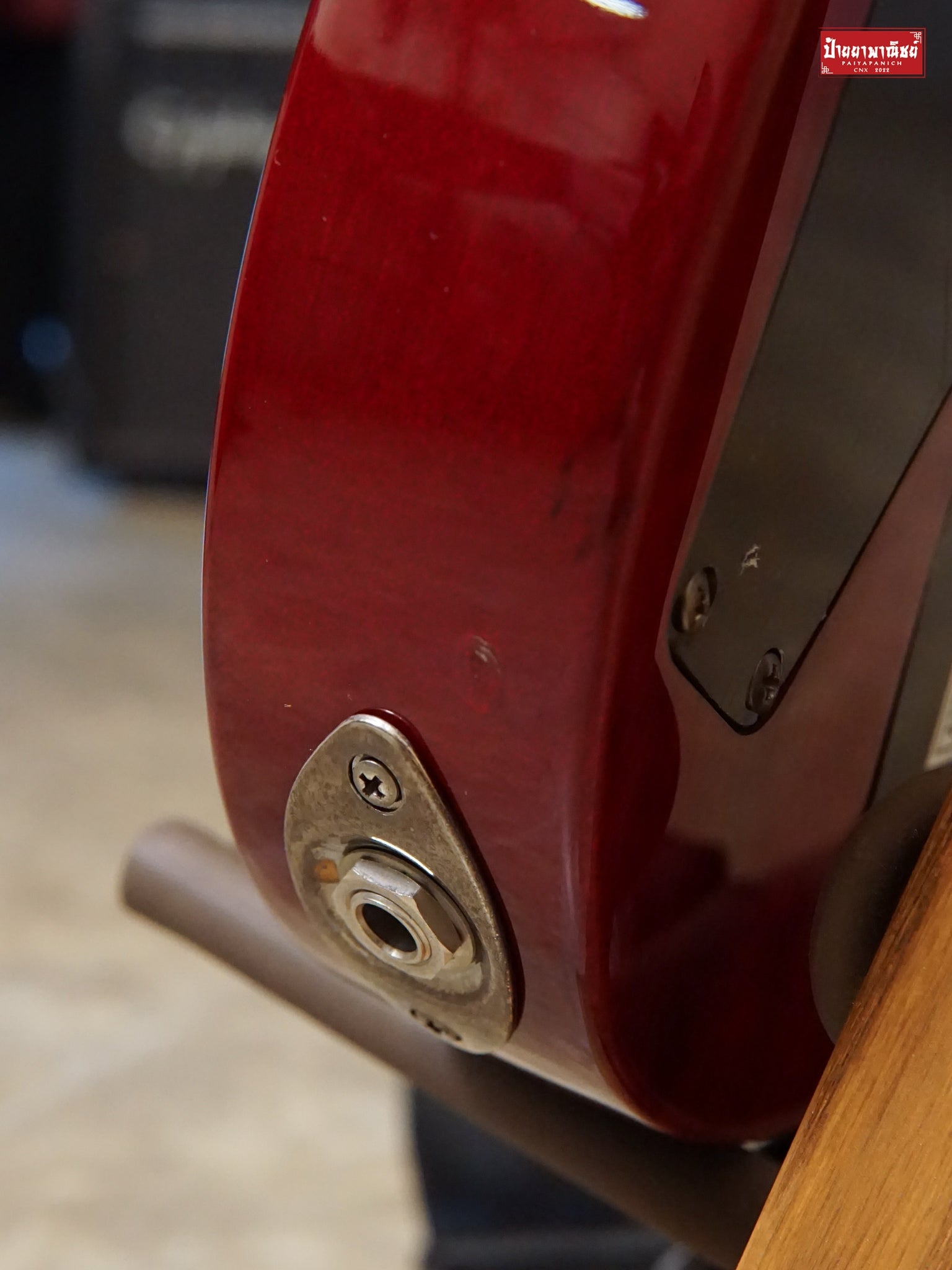 (USED) LTD M-300FM See Thru Red