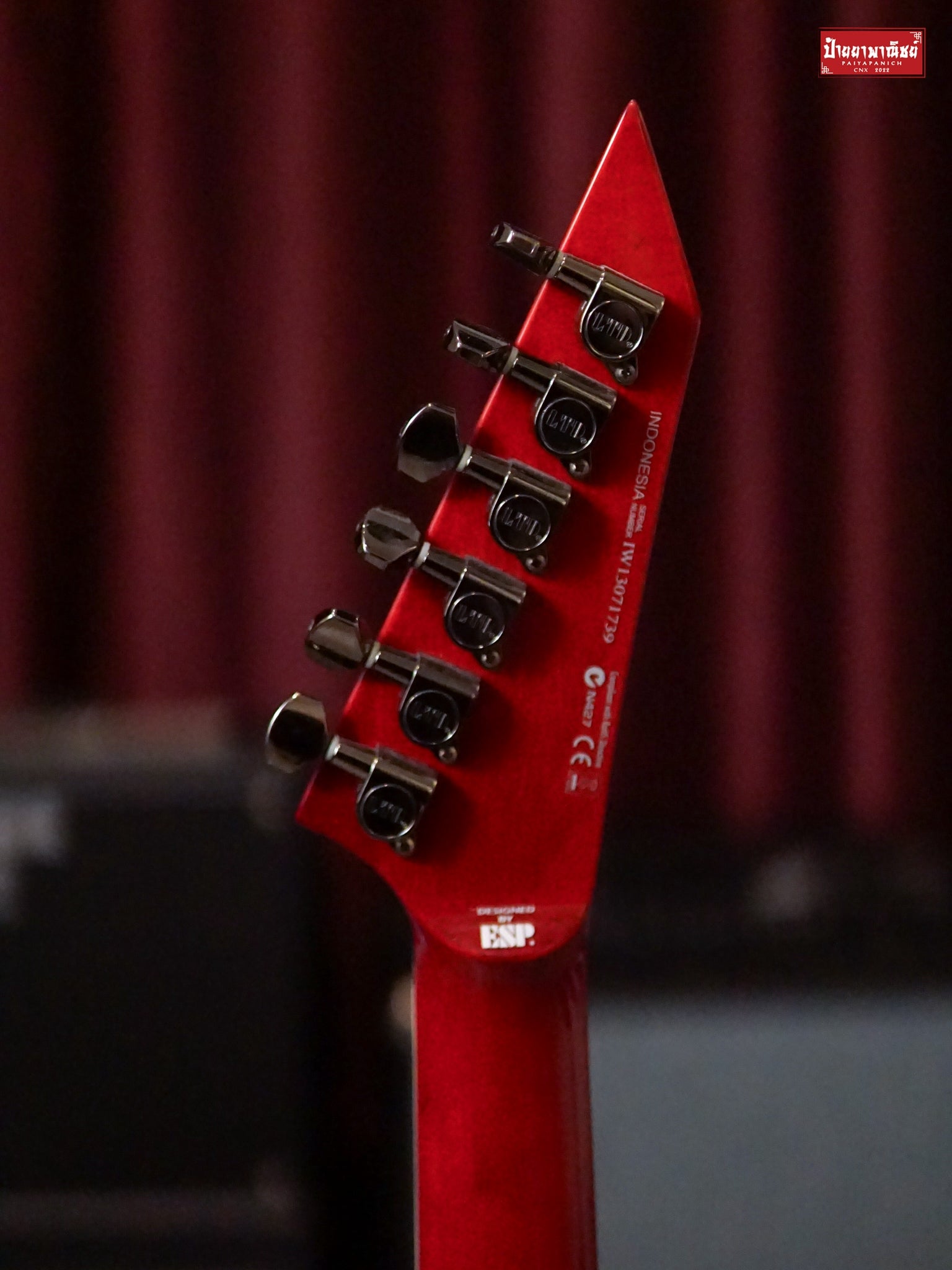 (USED) LTD M-300FM See Thru Red