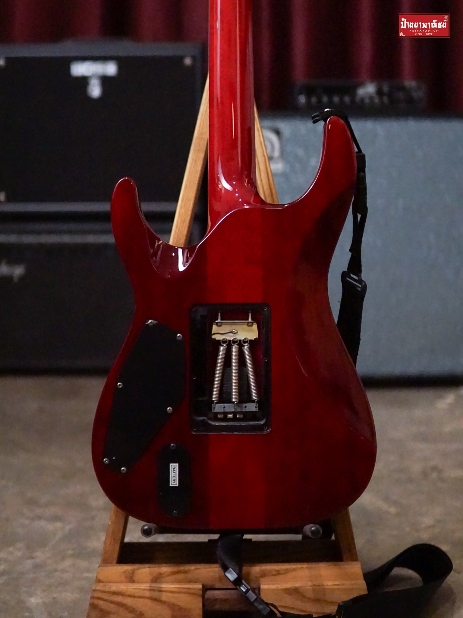 (USED) LTD M-300FM See Thru Red
