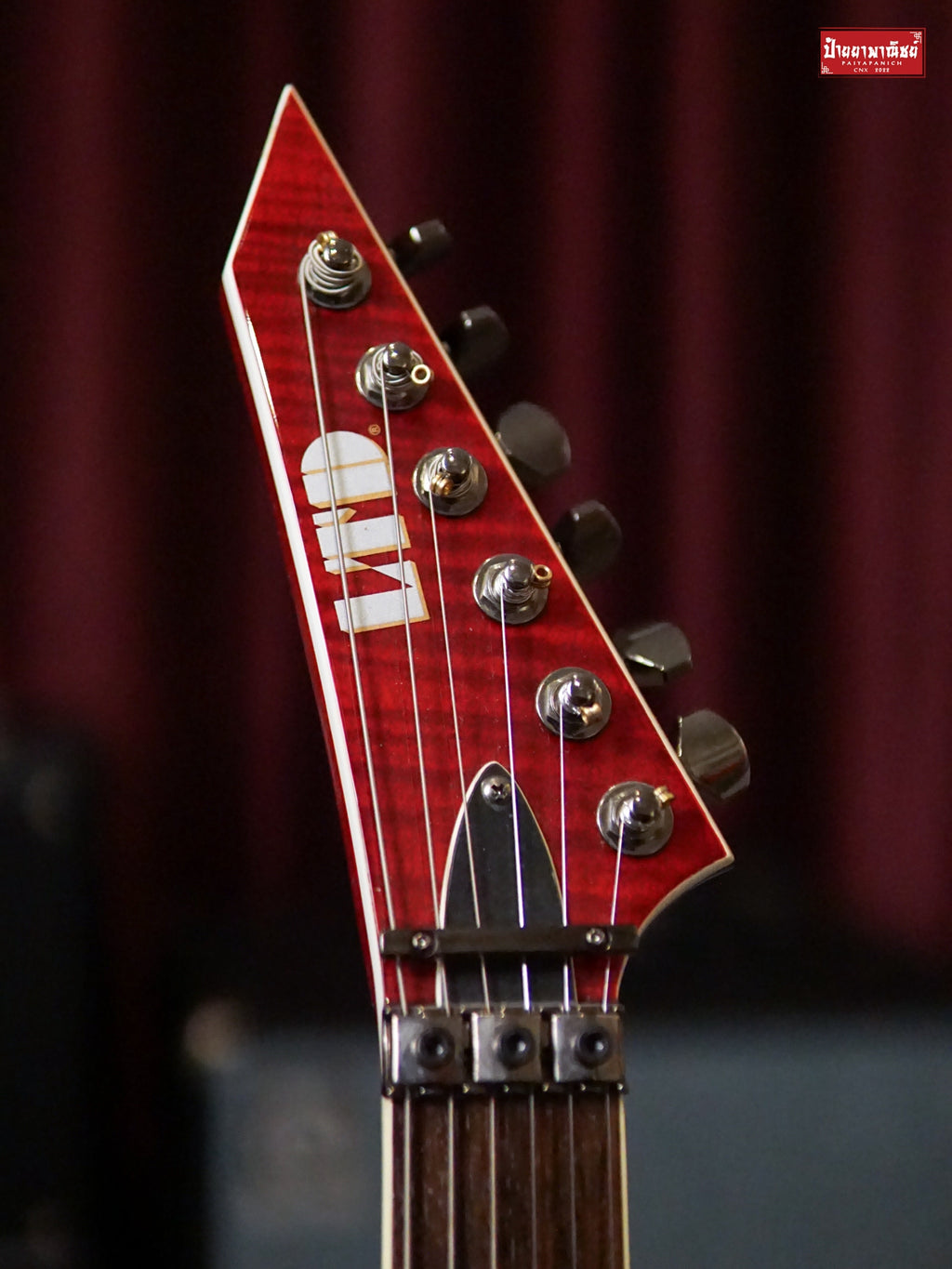 (USED) LTD M-300FM See Thru Red