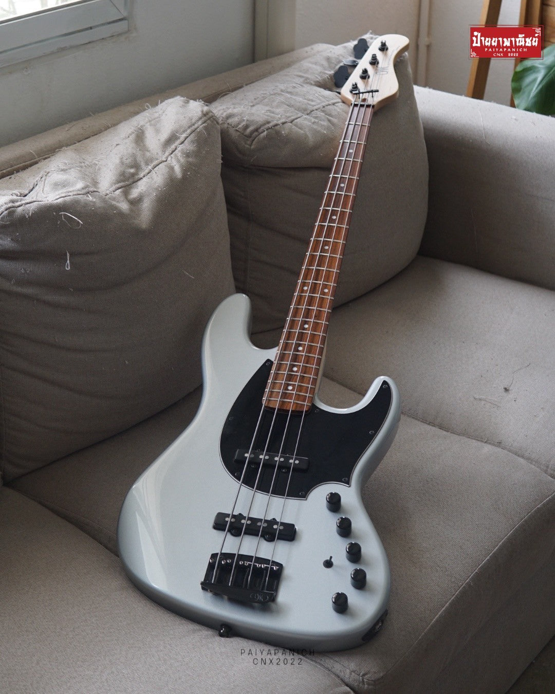 (USED) Mayones Jabba 442 Metallic Silver Grey