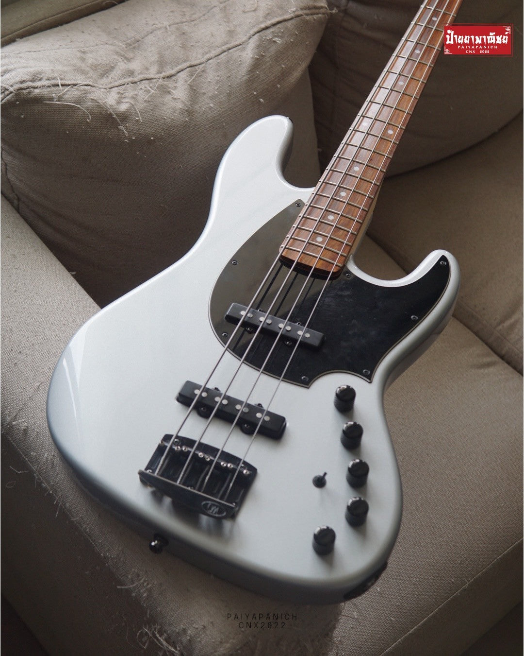(USED) Mayones Jabba 442 Metallic Silver Grey