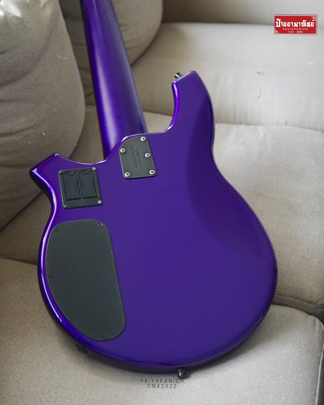 (USED) Ernie Ball Music Man Bongo 5 HS 2019 Fire Mist Purple