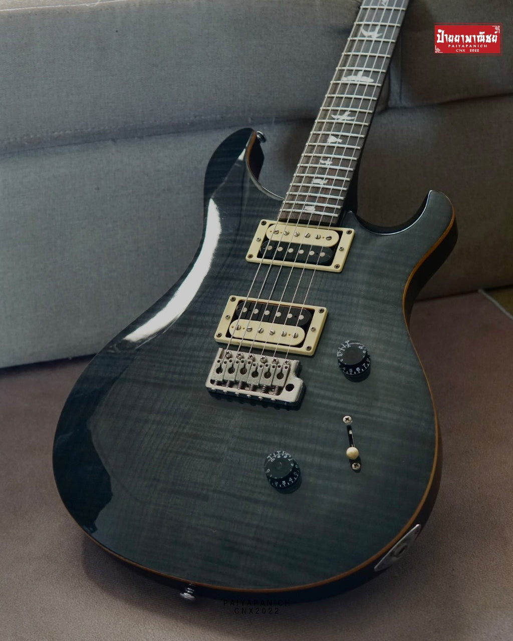 (USED) PRS SE Custom 24 Gray Black