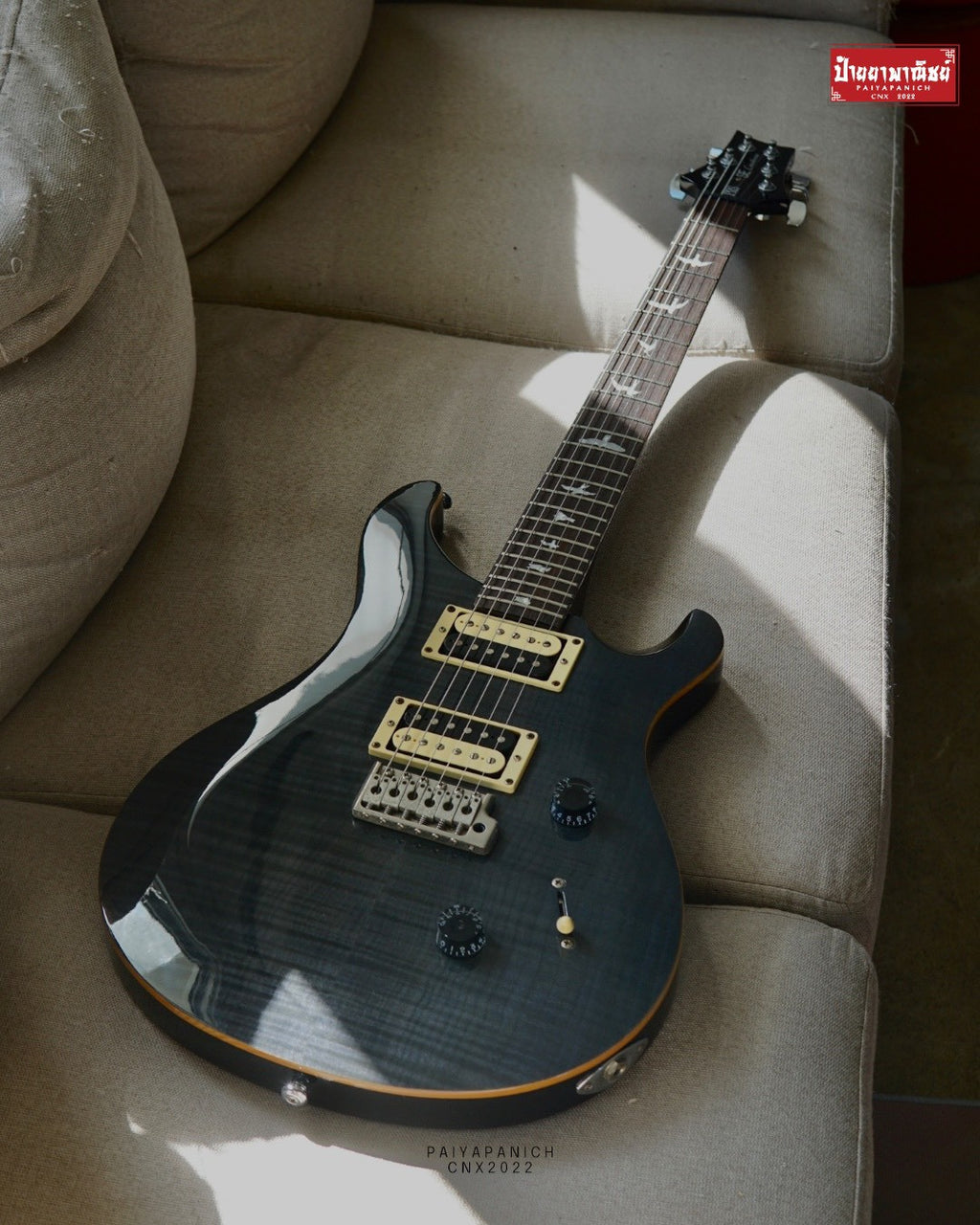 (USED) PRS SE Custom 24 Gray Black