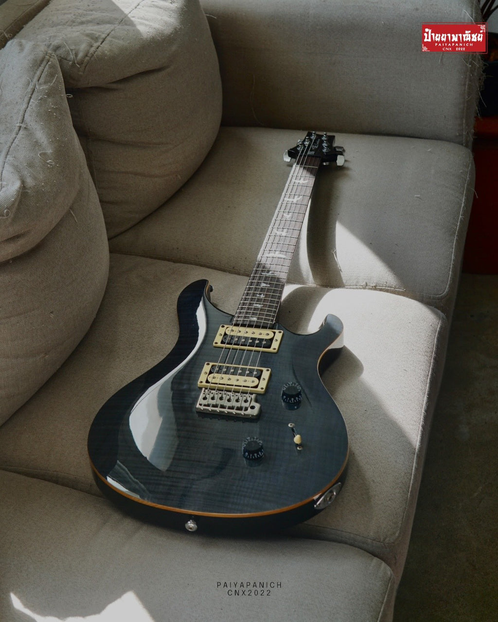 (USED) PRS SE Custom 24 Gray Black