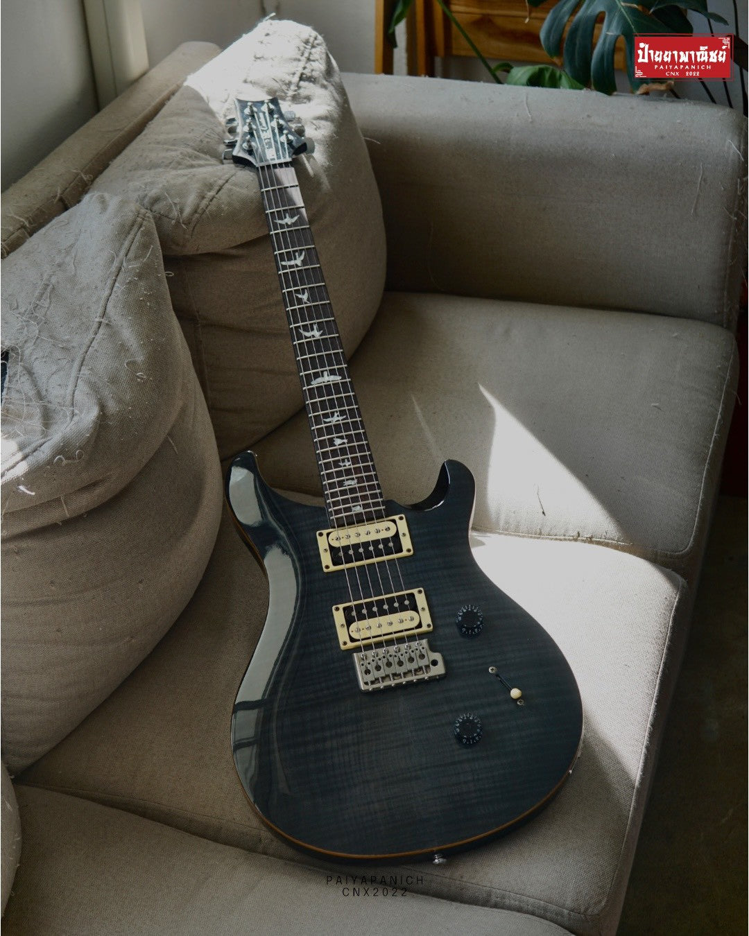 (USED) PRS SE Custom 24 Gray Black