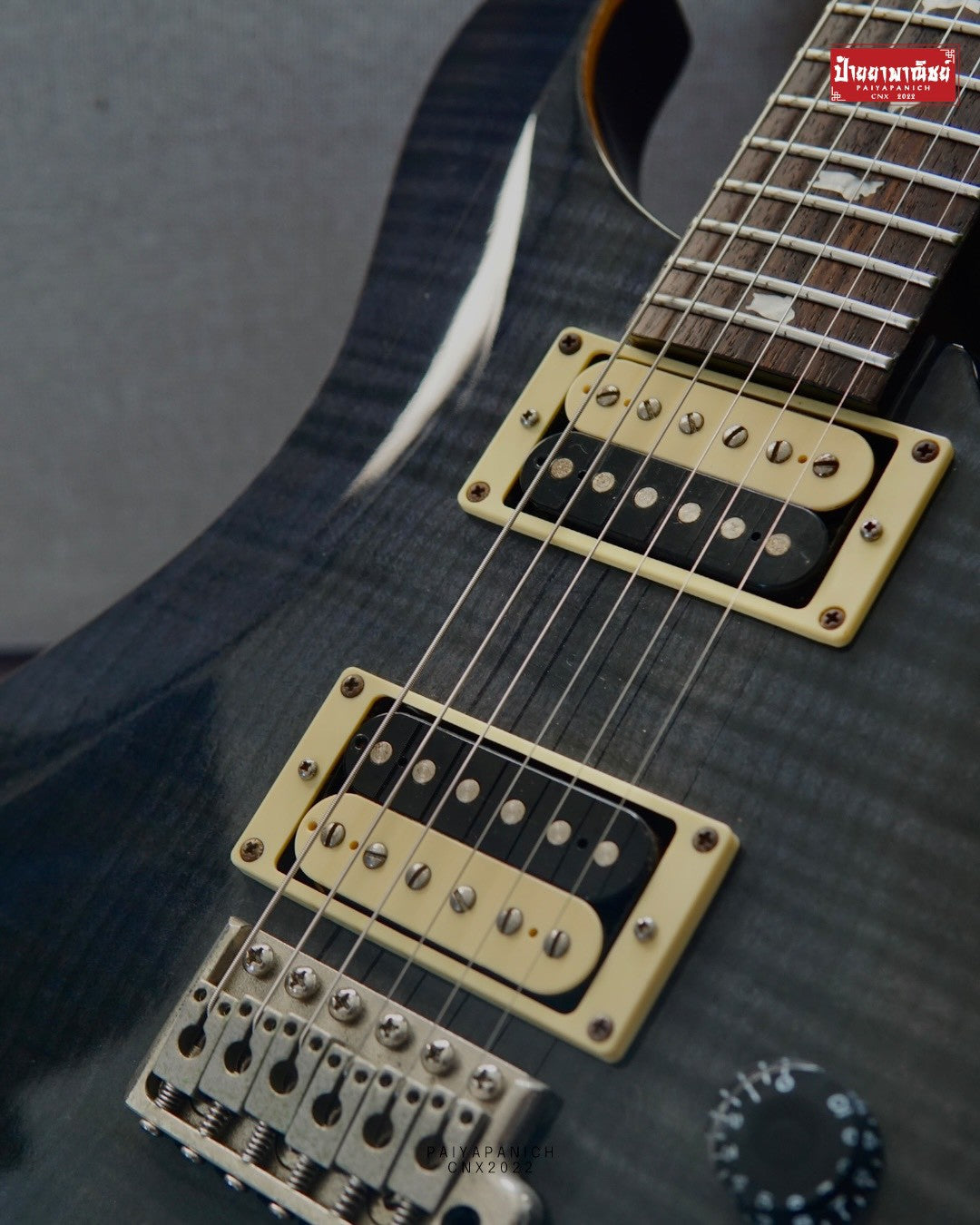 (USED) PRS SE Custom 24 Gray Black