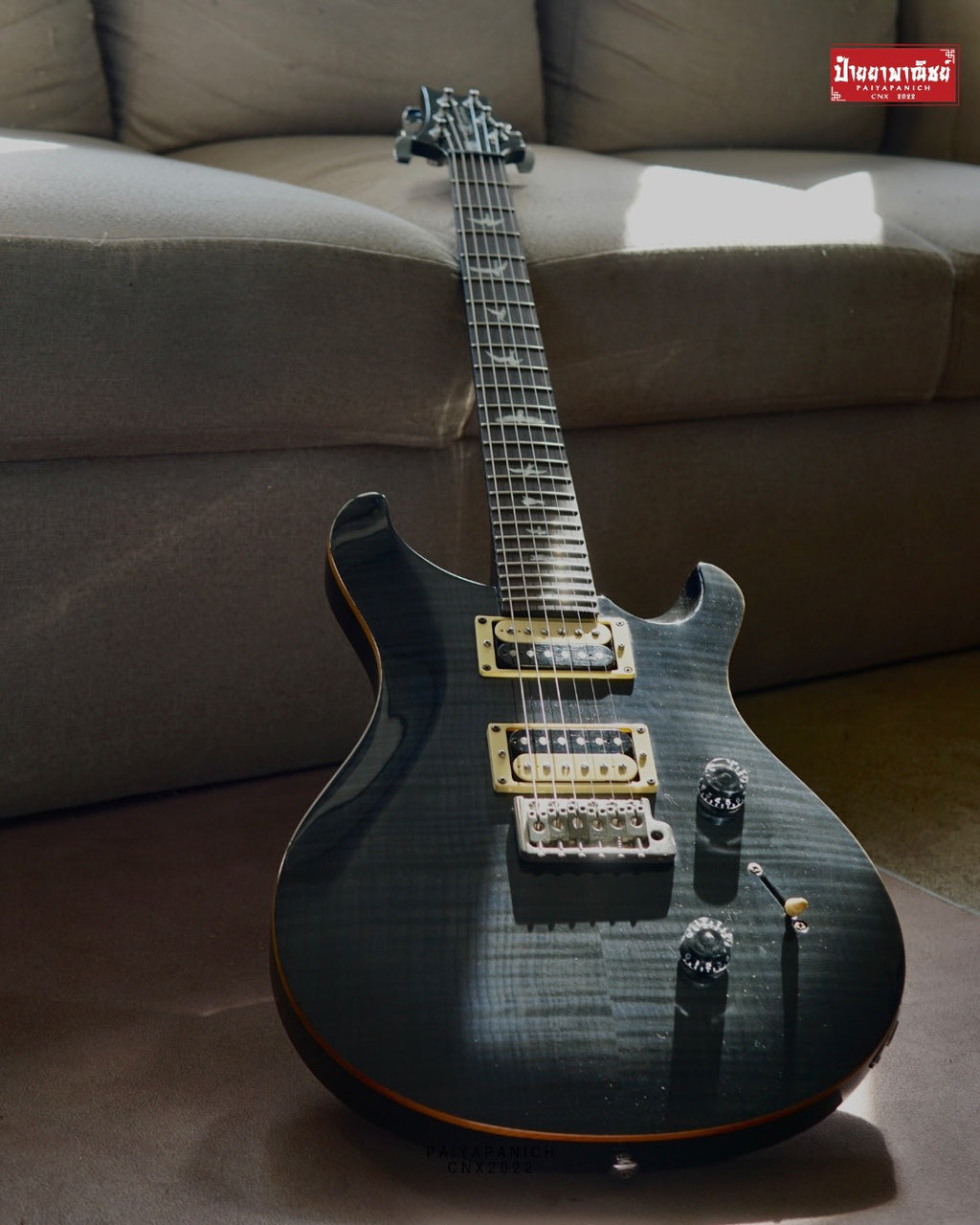 (USED) PRS SE Custom 24 Gray Black