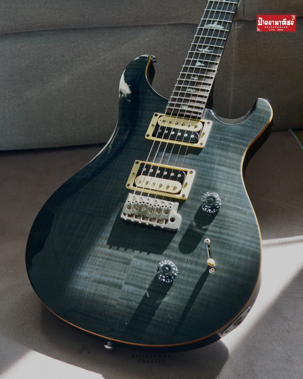 (USED) PRS SE Custom 24 Gray Black