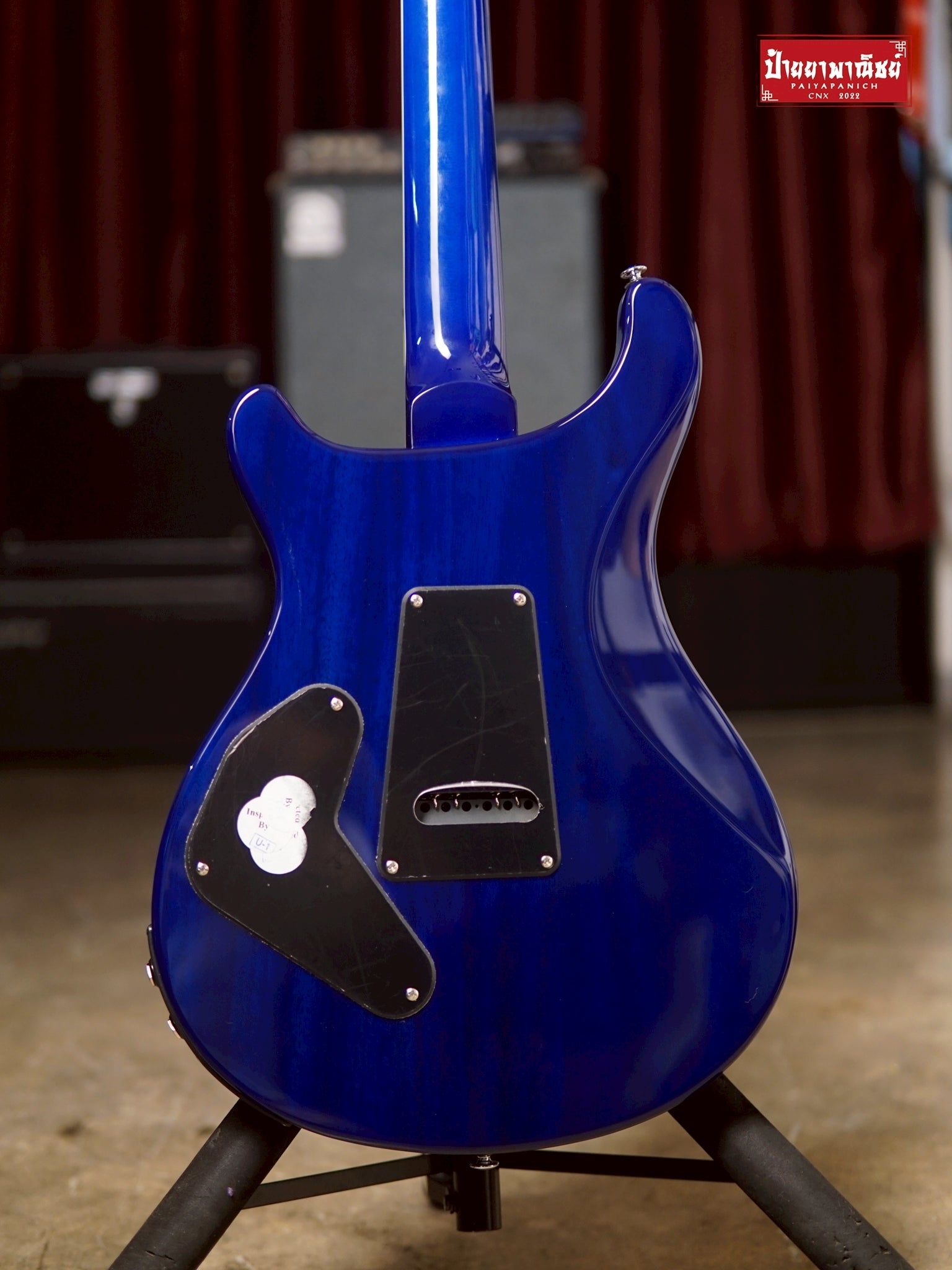 (USED) PRS SE Custom 24 Semi-Hollow Piezo Lake Blue