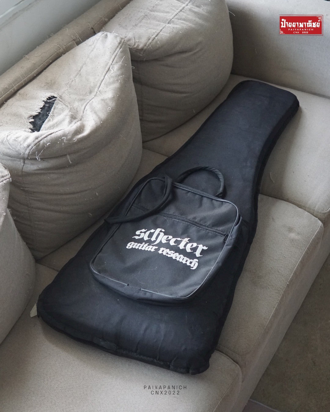 (USED) Schecter C-6 Plus See-Thru Cherry Burst