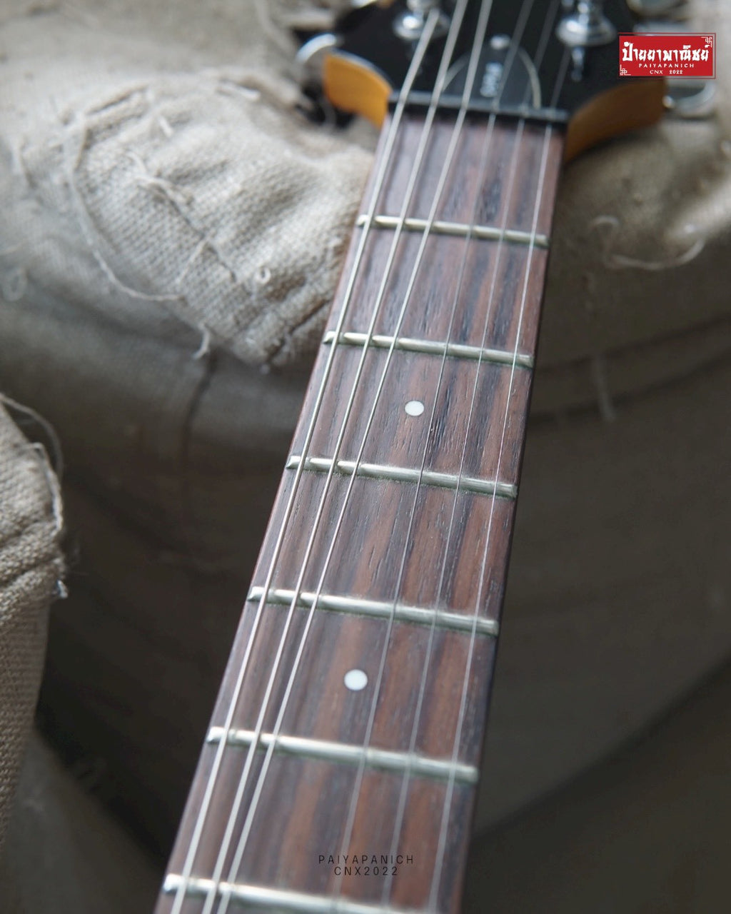 (USED) Schecter C-6 Plus See-Thru Cherry Burst