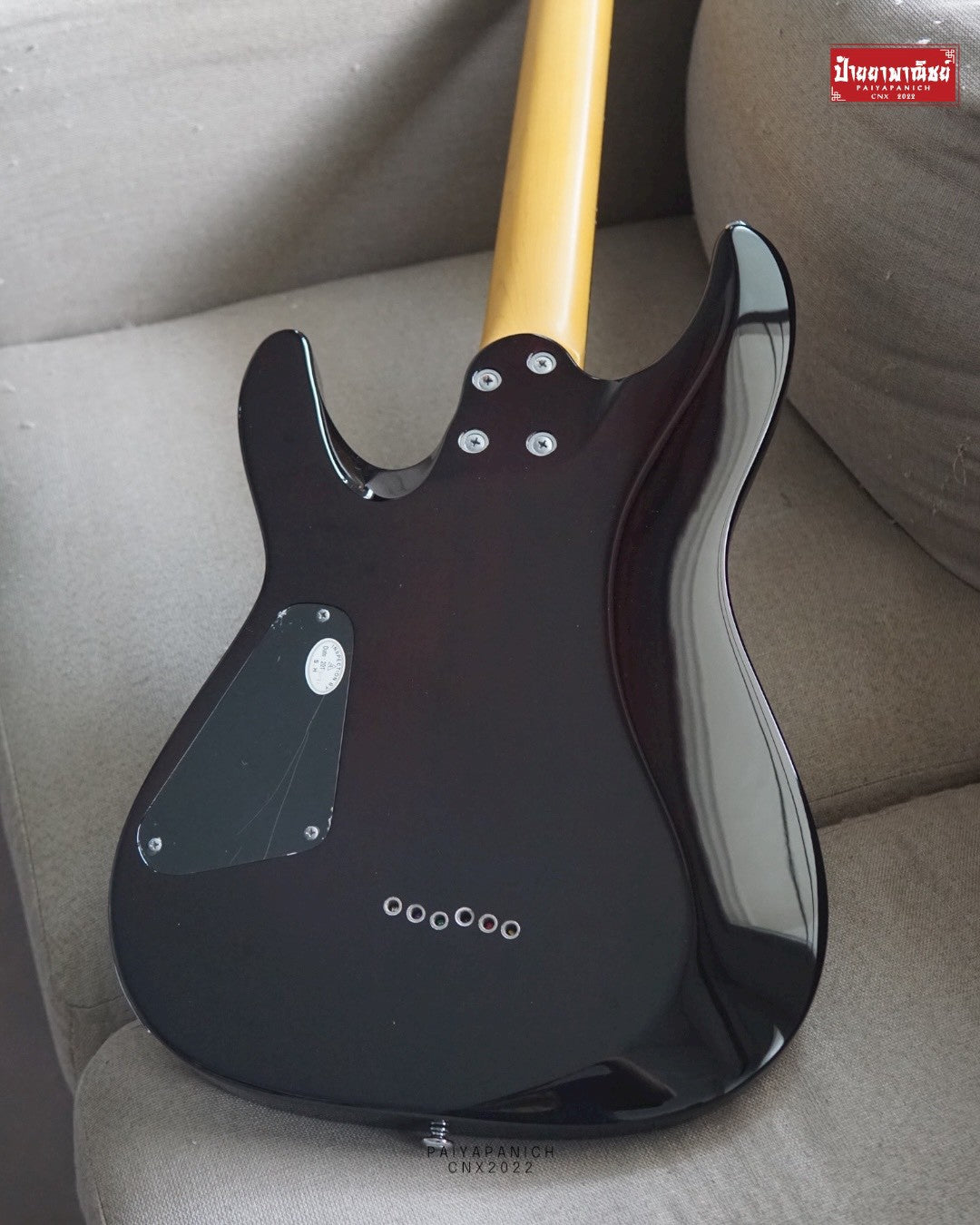 (USED) Schecter C-6 Plus See-Thru Cherry Burst