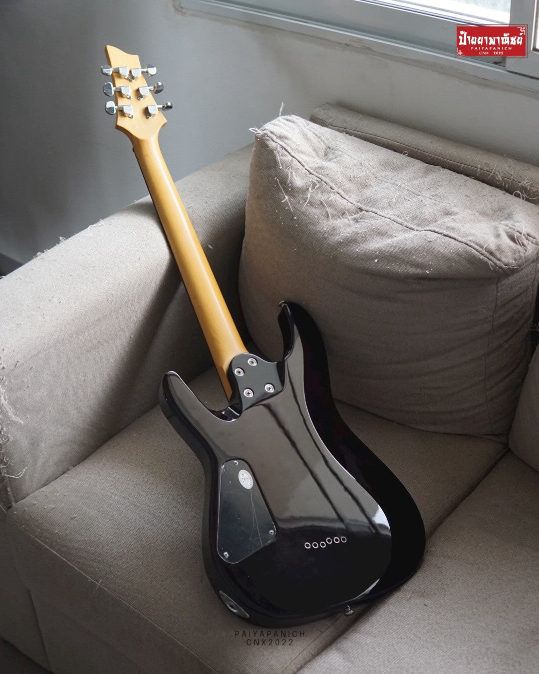 (USED) Schecter C-6 Plus See-Thru Cherry Burst