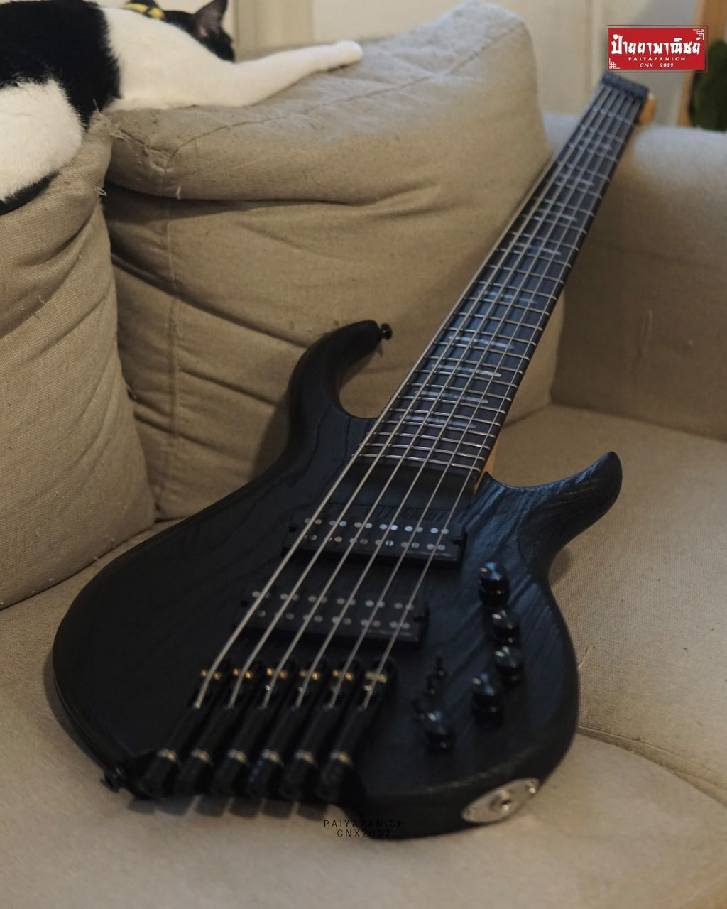 (Used) Sire Marcus Miller M6 6-String Headless Black