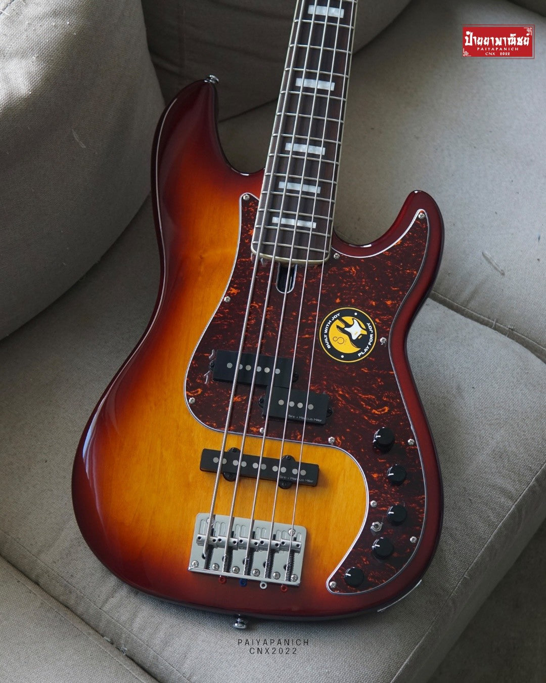 (USED) Sire Marcus Miller P7 5-String Tobacco Sunburst