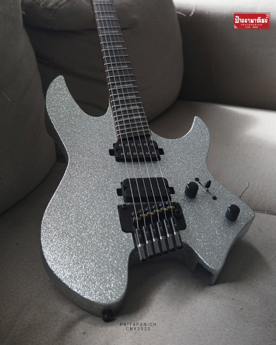(NEW) Sire Larry Carlton X6 Silver Sparkle