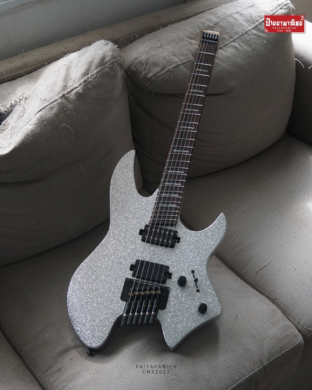 (NEW) Sire Larry Carlton X6 Silver Sparkle