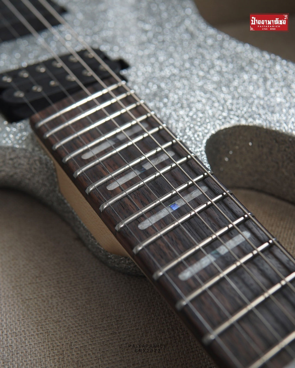 (NEW) Sire Larry Carlton X6 Silver Sparkle