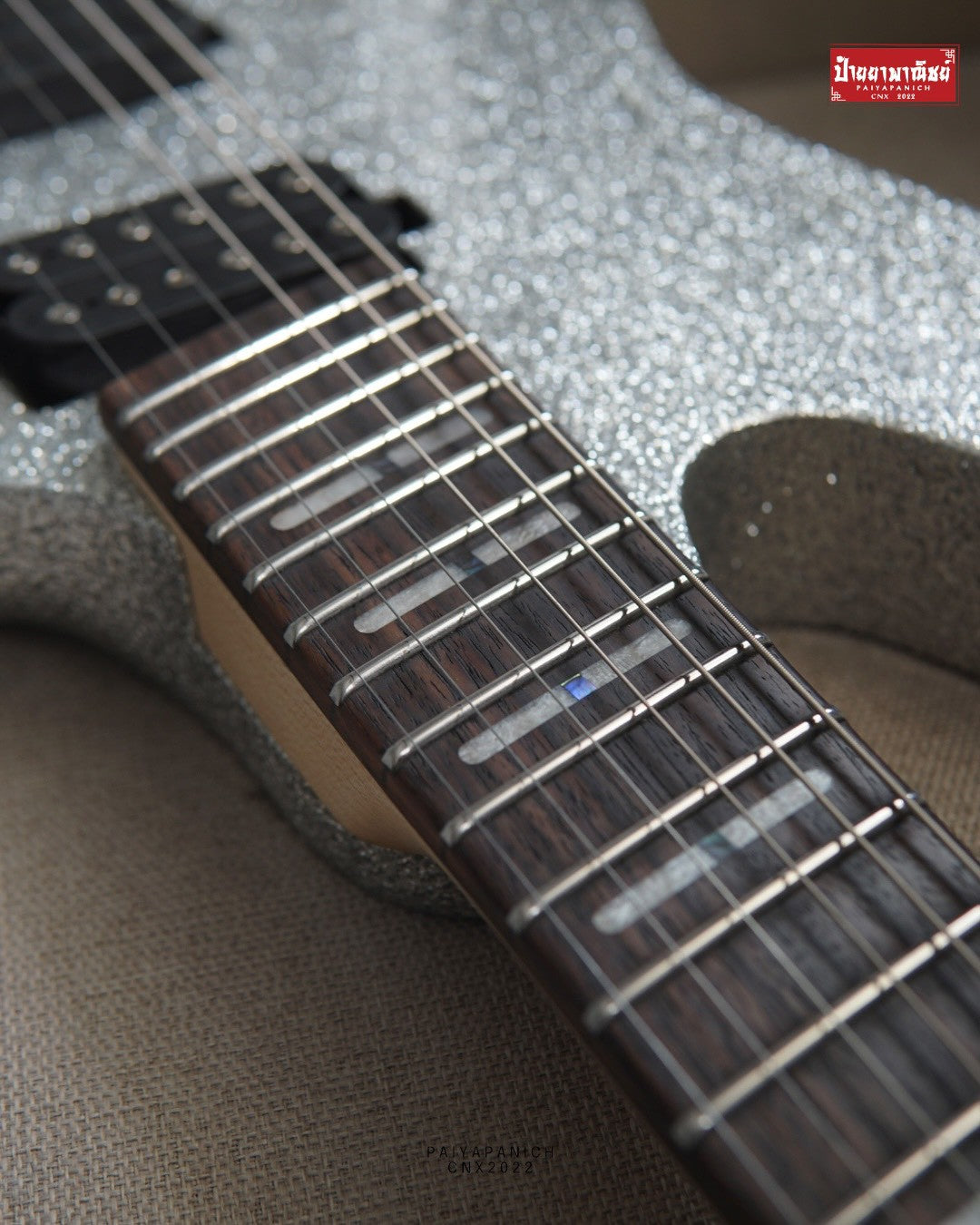 (NEW) Sire Larry Carlton X6 Silver Sparkle