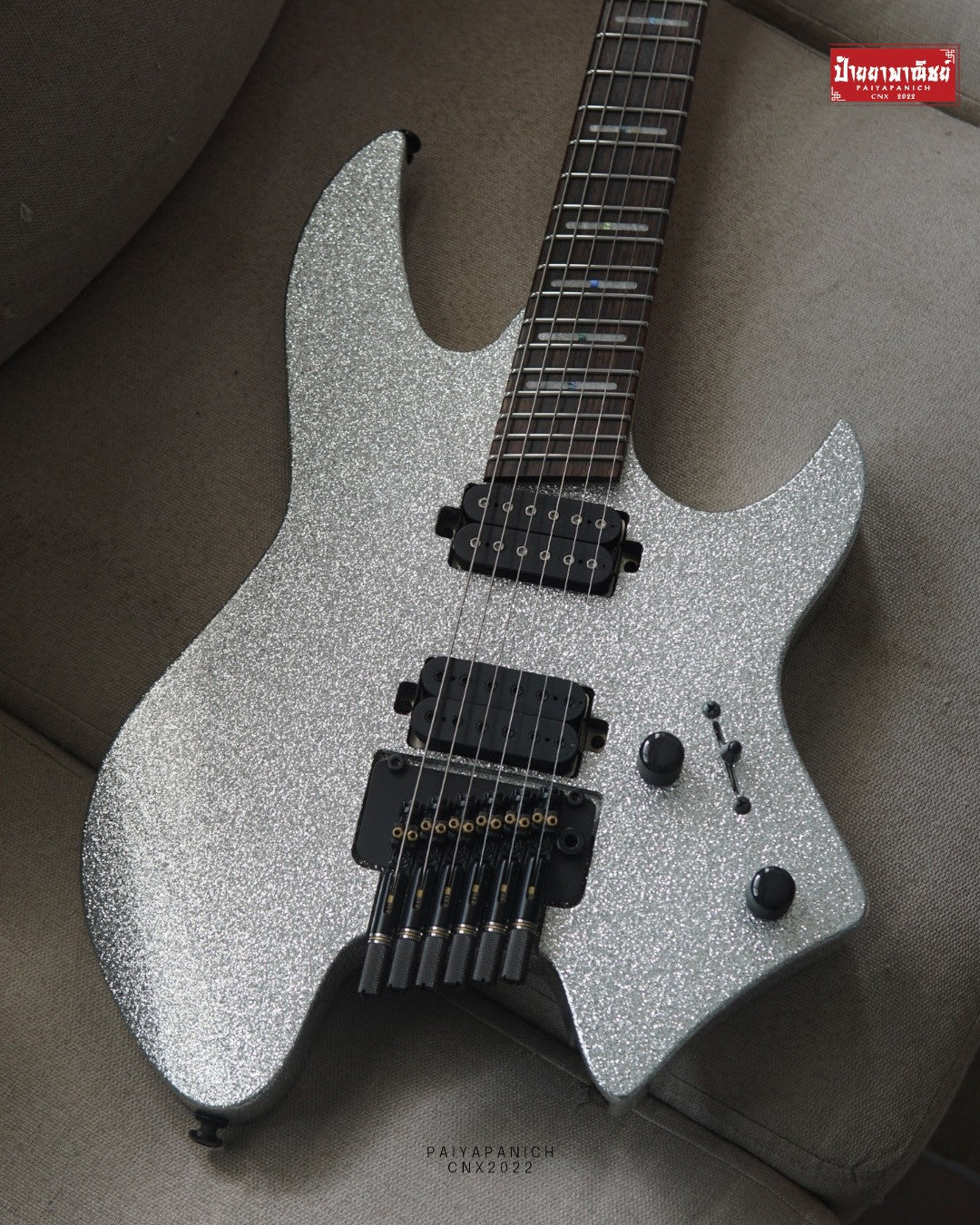 (NEW) Sire Larry Carlton X6 Silver Sparkle