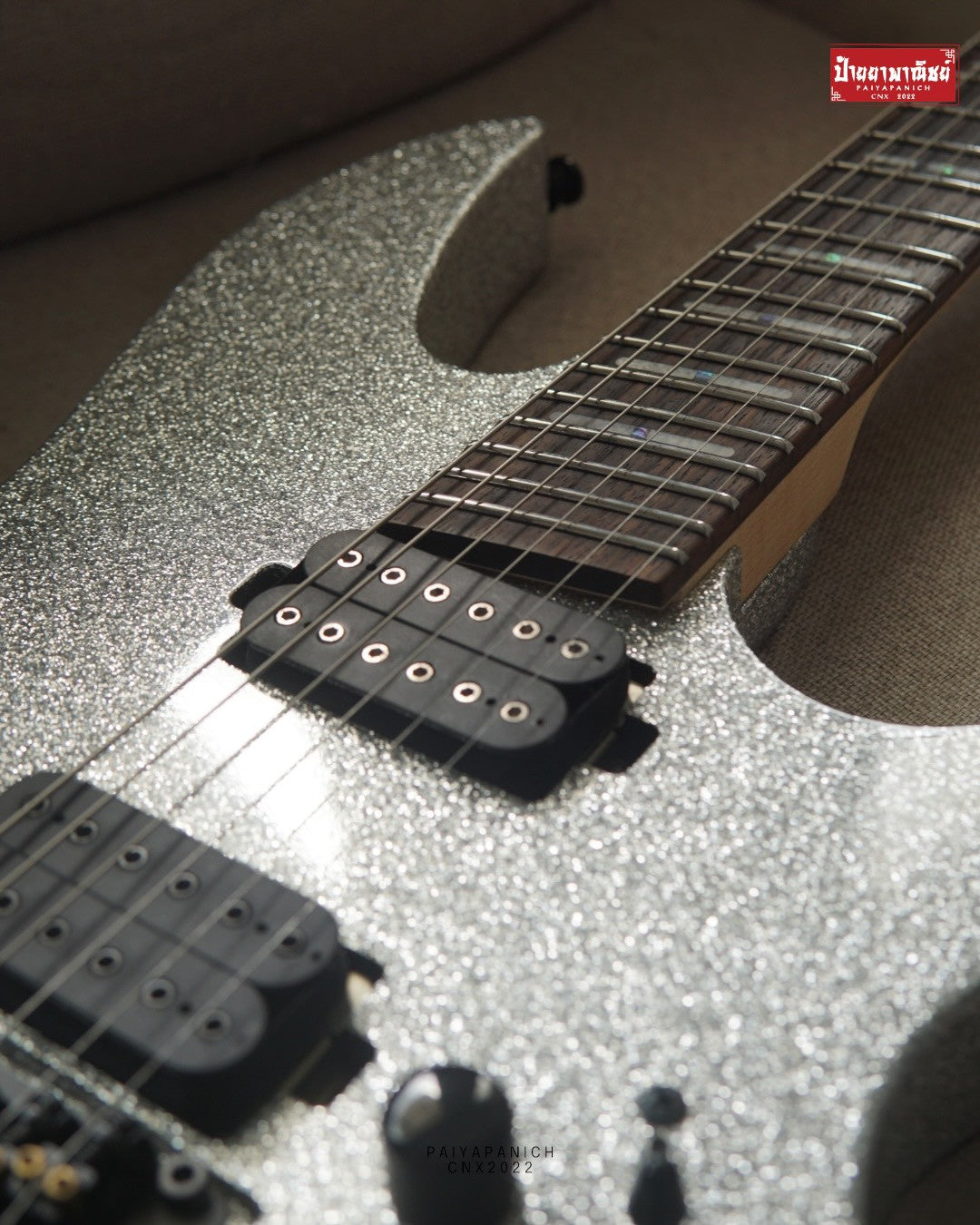 (NEW) Sire Larry Carlton X6 Silver Sparkle
