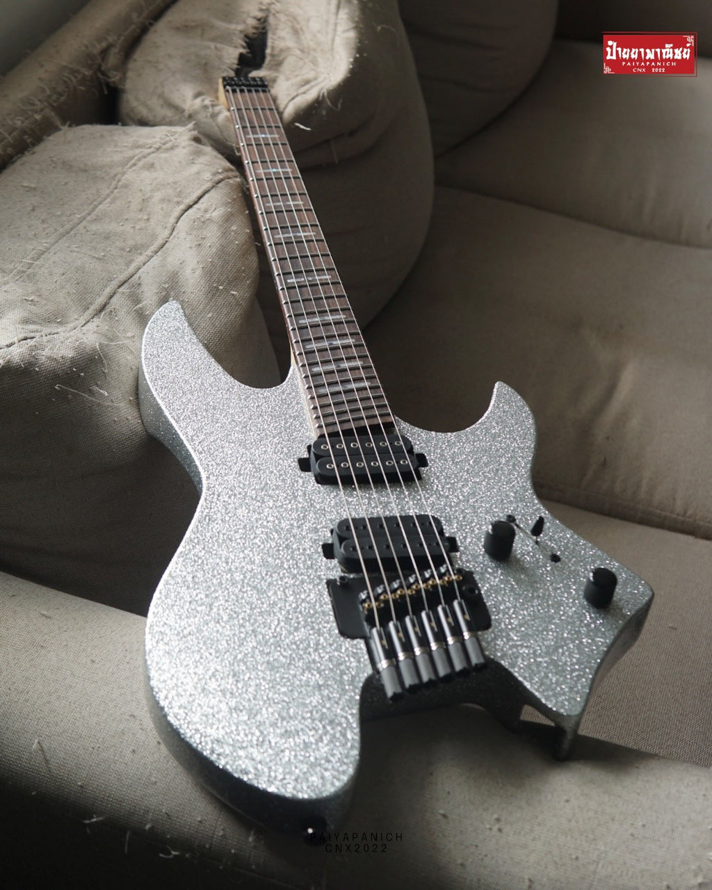 (NEW) Sire Larry Carlton X6 Silver Sparkle