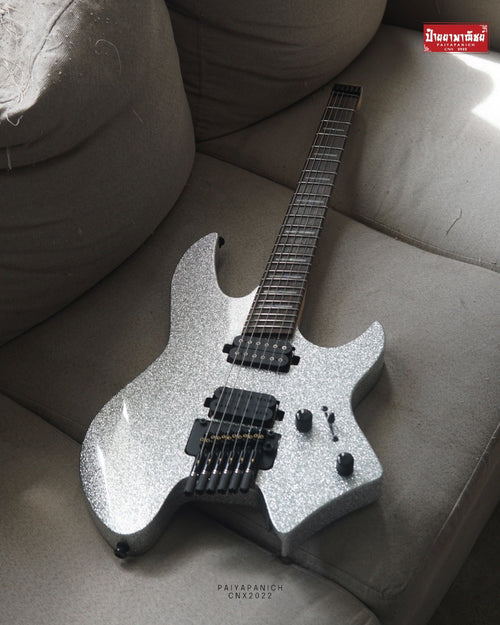 (NEW) Sire Larry Carlton X6 Silver Sparkle