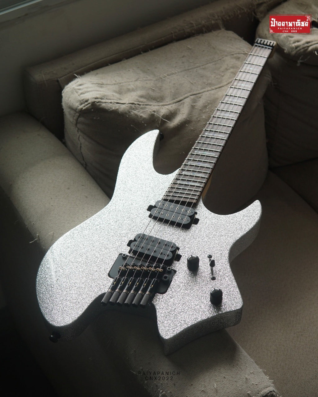 (NEW) Sire Larry Carlton X6 Silver Sparkle