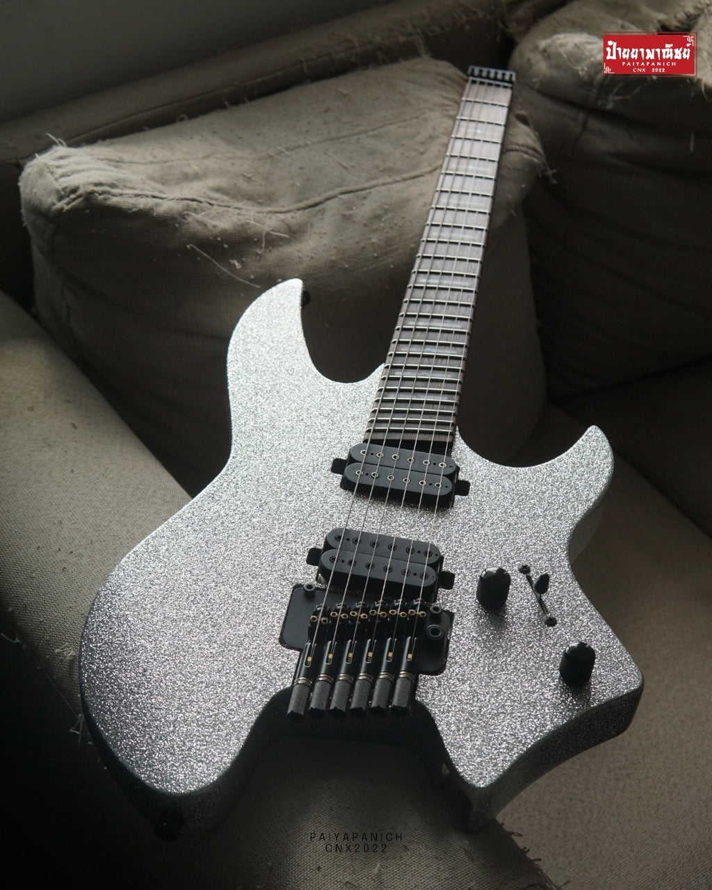 (NEW) Sire Larry Carlton X6 Silver Sparkle