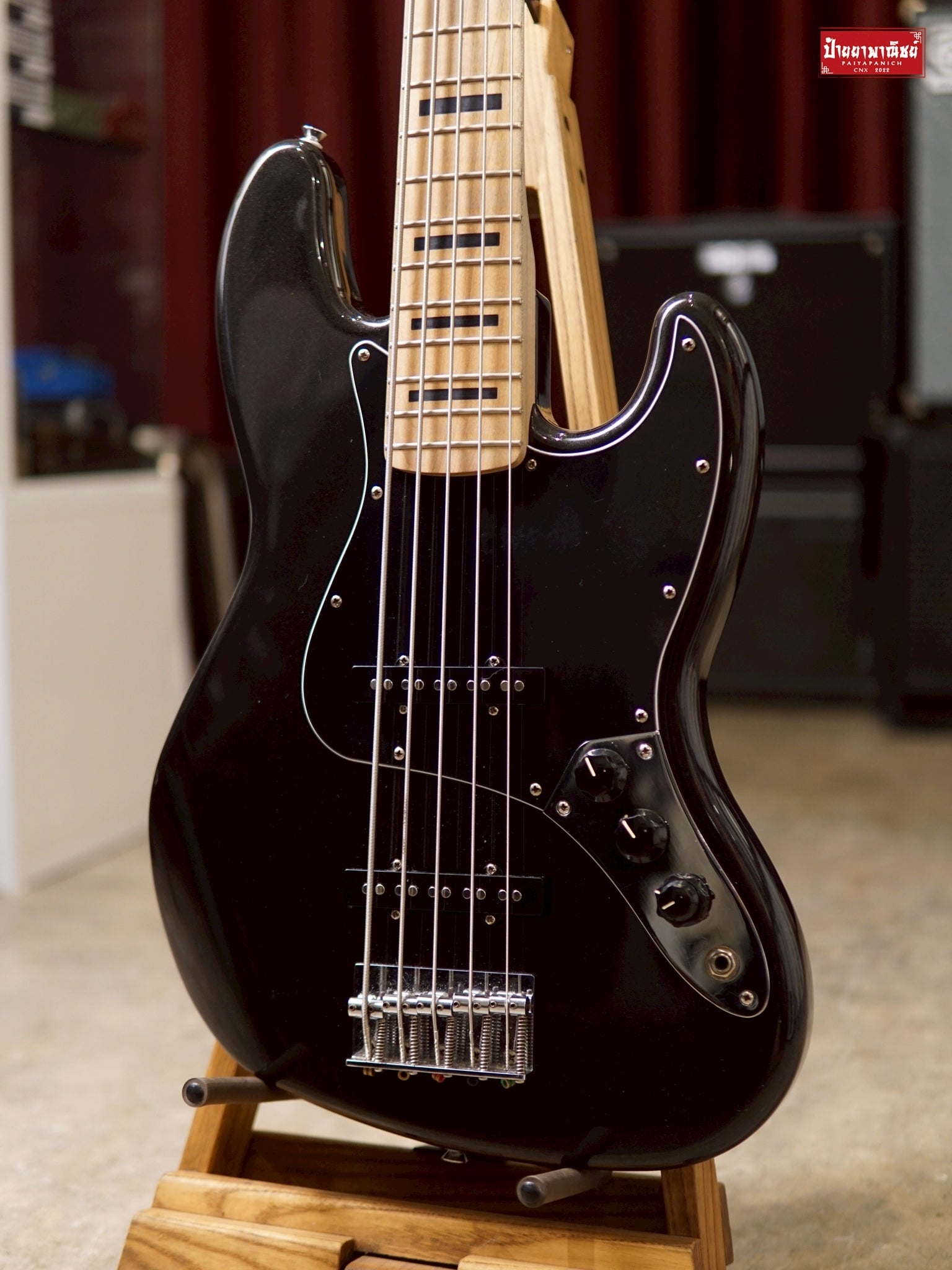 (USED)Squier Classic Vibe '70s Jazz Bass V Black