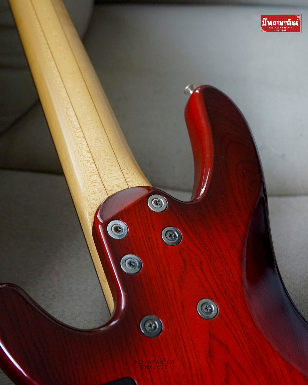 (USED) Yamaha TRB-5II Magenta Burst